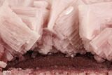 Pink Halite Crystal Plate - Trona, California #94045-4